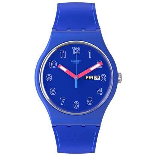 Zegarek Swatch niebieski cyfrowy 