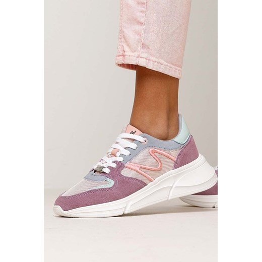 Buty sportowe damskie Mexx sneakersy sznurowane