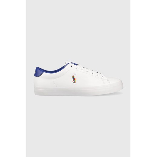 Polo Ralph Lauren sneakersy skórzane Longwood 816892925003 kolor biały Polo Ralph Lauren 43 ANSWEAR.com