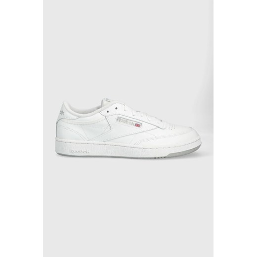 Reebok Classic sneakersy skórzane Club C FZ6011 kolor biały FZ6011-WH/WH/PG3 ze sklepu ANSWEAR.com w kategorii Buty sportowe męskie - zdjęcie 150854918