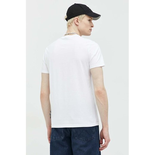 Hollister Co. t-shirt bawełniany kolor biały z nadrukiem Hollister Co. XL ANSWEAR.com