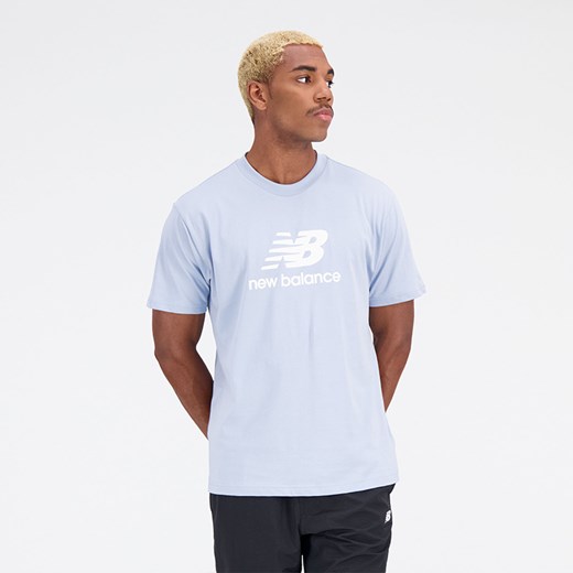 Koszulka męska New Balance MT31541LAY – fioletowa ze sklepu New Balance Poland w kategorii T-shirty męskie - zdjęcie 150859196
