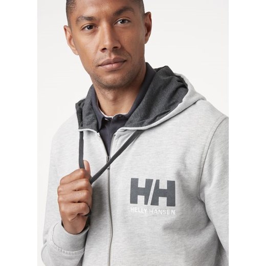 Bluza męska Logo Full Zip Hoodie Helly Hansen Helly Hansen XL wyprzedaż SPORT-SHOP.pl