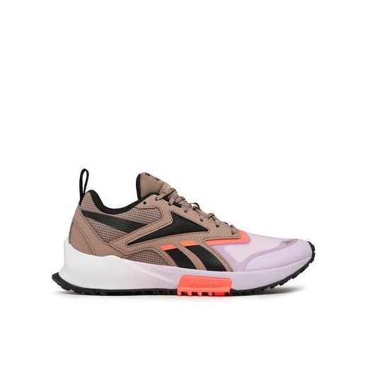 Reebok buty sportowe damskie wielokolorowe na płaskiej podeszwie sznurowane