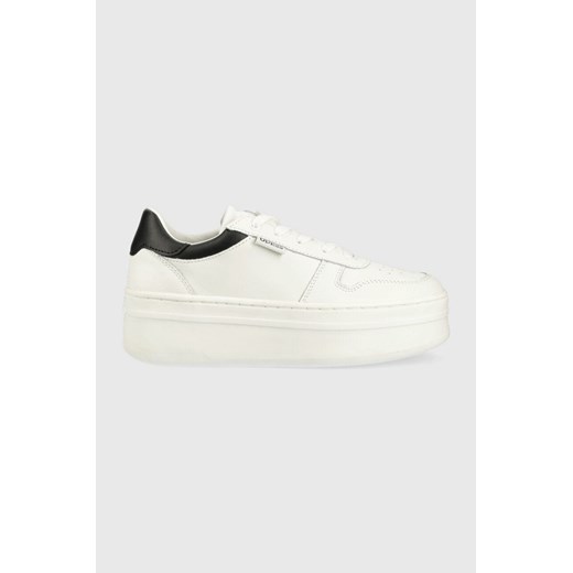 Guess sneakersy LIFET kolor biały FL6LIF LEA12 ze sklepu ANSWEAR.com w kategorii Buty sportowe damskie - zdjęcie 150902156