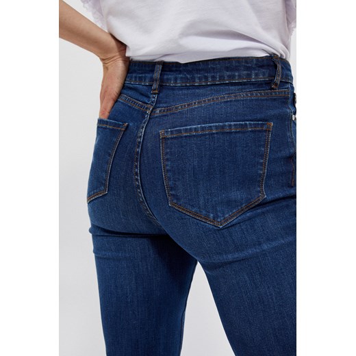 Jeansy damskie Moodo.pl bawełniane 