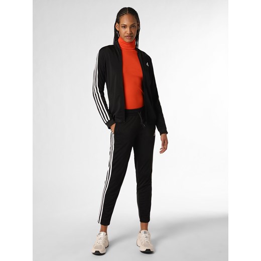 adidas Sportswear Damski dres Kobiety Sztuczne włókno czarny jednolity ze sklepu vangraaf w kategorii Spodnie damskie - zdjęcie 150906299