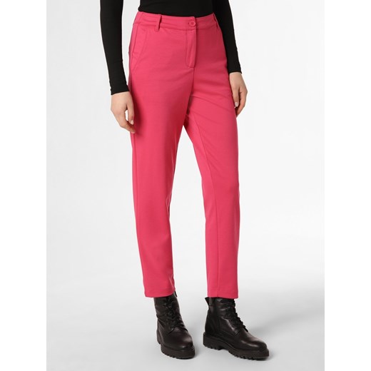 soyaconcept® Spodnie Kobiety wyrazisty róż jednolity ze sklepu vangraaf w kategorii Spodnie damskie - zdjęcie 150906536