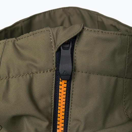 Kurtka snowboardowa dziecięca Quiksilver Side Hit zielono-niebieska EQBTJ03158 Quiksilver 14 (L) okazyjna cena sportano.pl