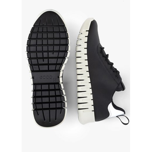 Sneakersy damskie czarne ECCO GRUUV W SNEAKER Ecco 37 Sneaker Peeker
