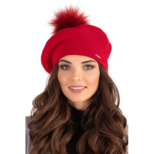 Vivisence 7035Kmpl Komplet beret+szalik, czerwony Vivisence UNI kontri.pl