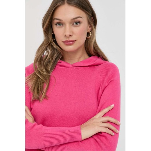 MAX&Co. sweter z domieszką kaszmiru kolor różowy lekki M ANSWEAR.com