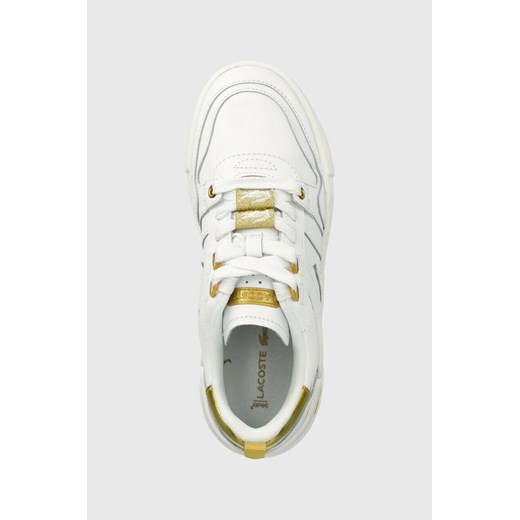 Lacoste sneakersy skórzane L002 kolor biały 45CFA0032 Lacoste 41 ANSWEAR.com