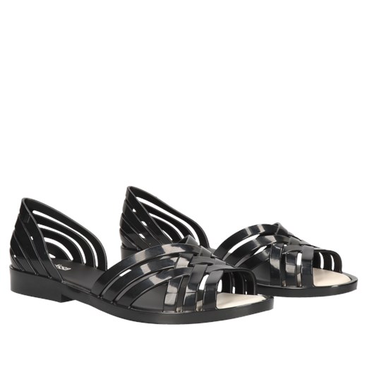 Czarne sandały Melissa pachnące gumą balonową, Konopka Shoes Melissa 39 Konopka Shoes