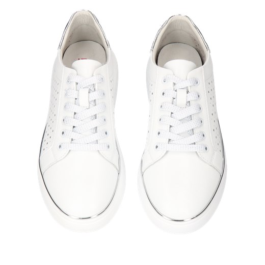 Białe sneakersy Regan, Artiker, HB0103-01, Konopka Shoes 38 Konopka Shoes okazyjna cena