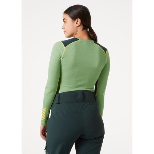 Bielizna termoaktywna zielona Helly Hansen gładka