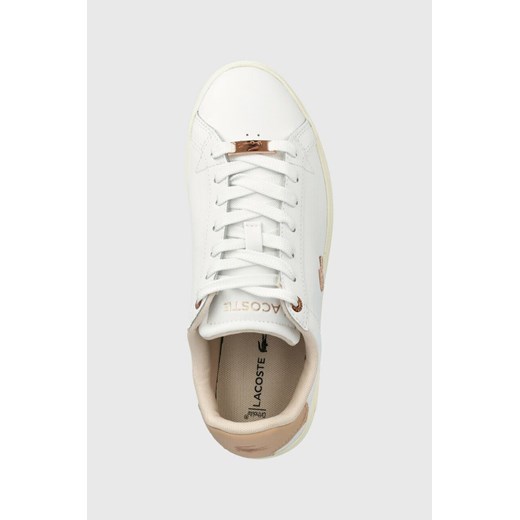 Lacoste sneakersy skórzane GRADUATE PRO kolor biały 44SFA0062 Lacoste 37 ANSWEAR.com