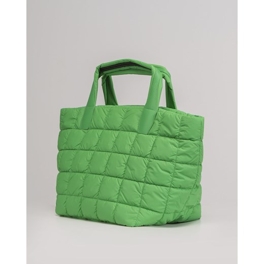 Zielona shopper bag Vee Collective matowa