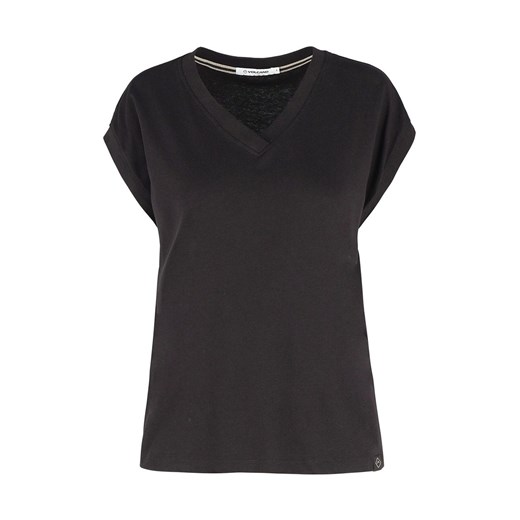 Bawełniany klasyczny t-shirt w kolorze czarnym T-SKY, Kolor czarny, Rozmiar XS, Volcano L Primodo