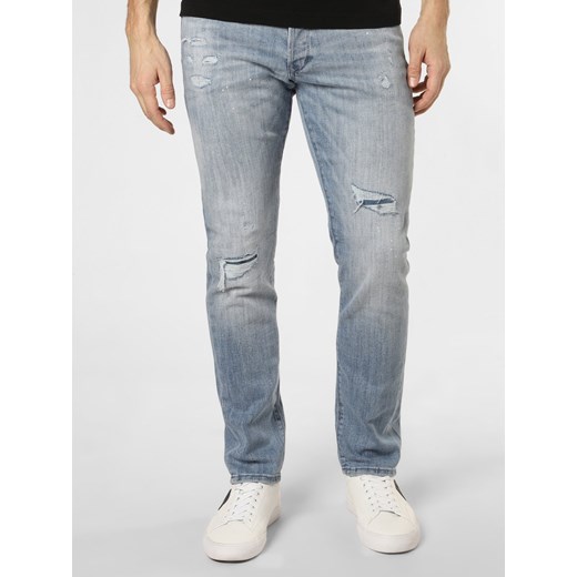 Jack & Jones Jeansy  Mężczyźni Bawełna light stone jednolity Jack & Jones 36-34 vangraaf