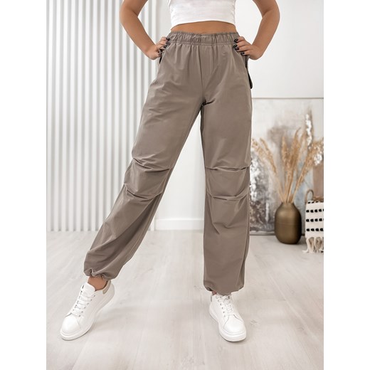 spodnie berno ciemnobeżowe m/38 ze sklepu UBRA w kategorii Spodnie damskie - zdjęcie 151147735