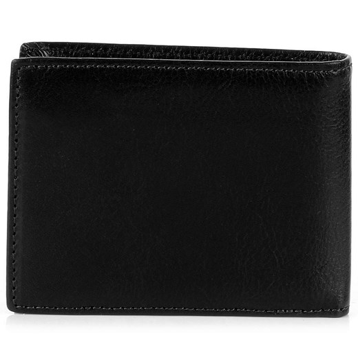 KRENIG Classic 12003 czarny portfel skórzany męski w pudełku skorzana-com czarny naturalne