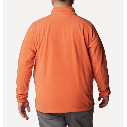 Pomarańczowy bluza męska Columbia w sportowym stylu polarowa 