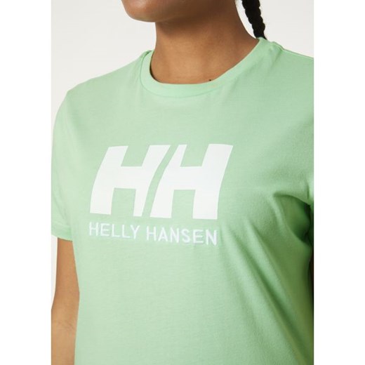 Bluzka damska Helly Hansen z okrągłym dekoltem z krótkim rękawem 