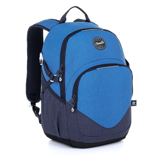 Niebieski plecak młodzieżowy Topgal YOKO 23030 ze sklepu Topgal w kategorii Plecaki dla dzieci - zdjęcie 151341668