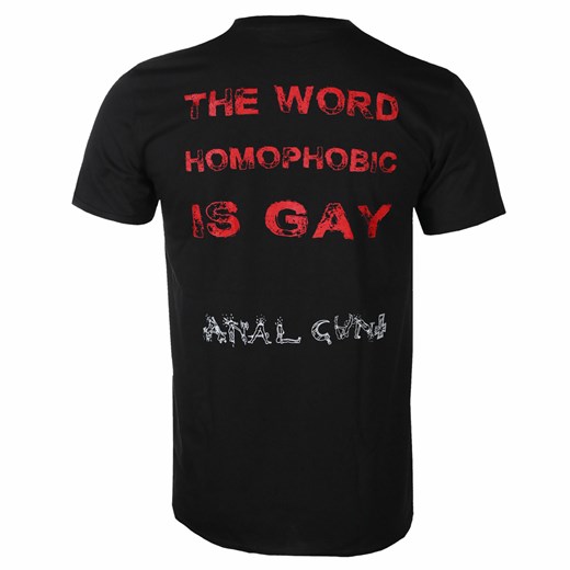koszulka metal męskie anal cunt / axcx - homophobic is gay - rotten roll rex - M Metal-shop