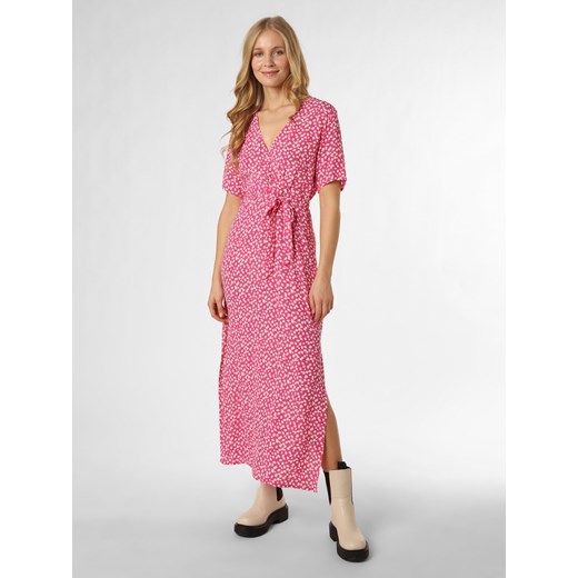 mbyM Sukienka damska Kobiety wiskoza fuksja wzorzysty Mbym M vangraaf