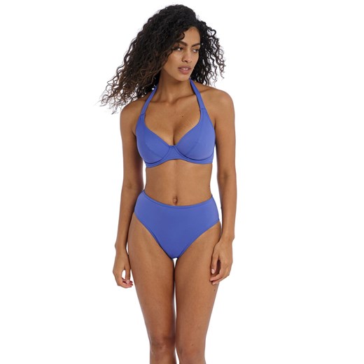 Jewel Cove biustonosz bikini Halter - lazurowy - Freya Swim 85C Janette.pl