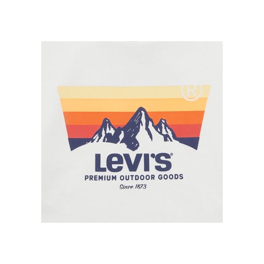 T-shirt chłopięce Levi's biały z krótkim rękawem 