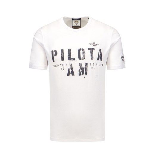 T-shirt Aeronautica Militare ze sklepu S'portofino w kategorii T-shirty męskie - zdjęcie 151936685