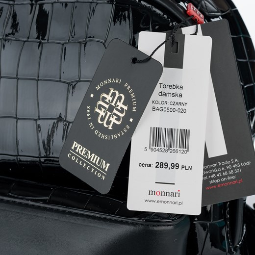 Lakierowany plecak damski PREMIUM MONNARI wyprzedaż DobraTorebka.pl