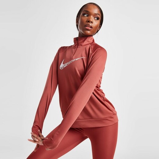 Bluza damska Nike czerwona w sportowym stylu