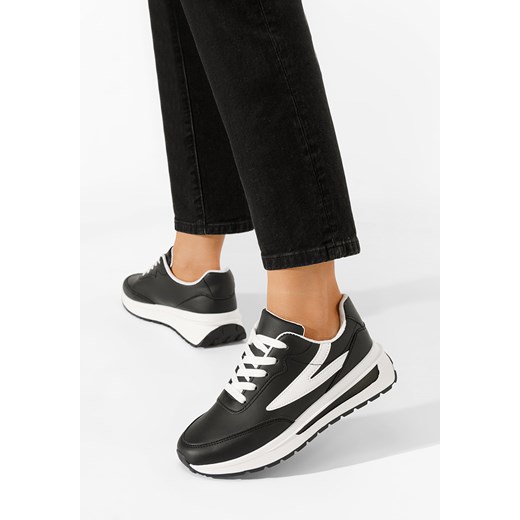 Czarne sneakersy damskie Miley Zapatos 38 Zapatos