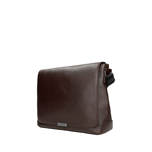 Skórzana torba w kolorze brązowym - (S)28 x (W)38 x (G)9 cm Wojas onesize okazja Limango Polska