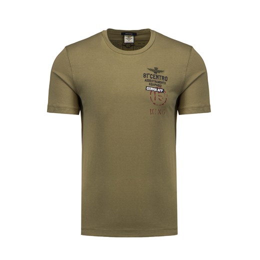 T-shirt Aeronautica Militare ze sklepu S'portofino w kategorii T-shirty męskie - zdjęcie 152032819