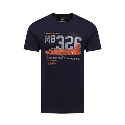 T-shirt Aeronautica Militare ze sklepu S'portofino w kategorii T-shirty męskie - zdjęcie 152032828