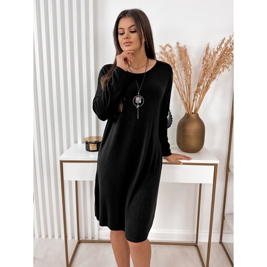 sukienka soczi czarna uni ze sklepu UBRA w kategorii Sukienki - zdjęcie 152036179
