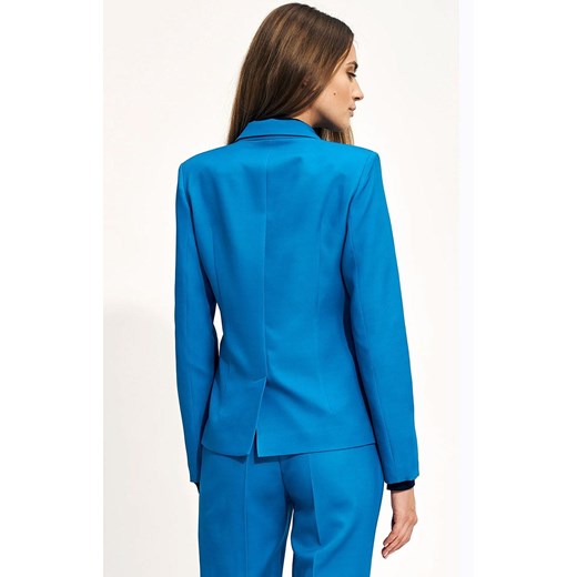 Klasyczne spodnie damskie w kolorze niebieskimSD70N, Kolor niebieski, Rozmiar Nife 42 Primodo