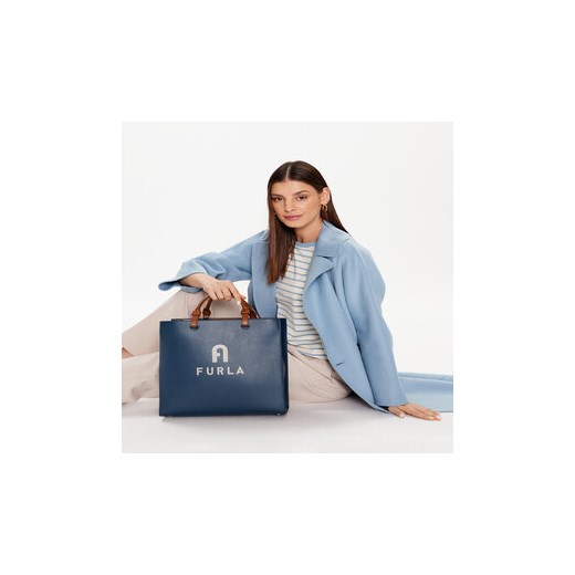 Torebka Furla - Versity Style WB00728-BX1230-1845S-1-057-20-CN-B Blu Jay/Marmo Furla okazyjna cena eobuwie.pl