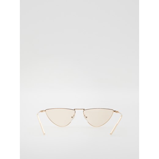 Reserved - Okulary przeciwsłoneczne - Złoty Reserved ONE SIZE Reserved