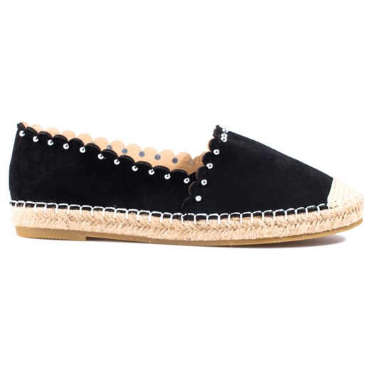 Espadryle damskie Vinceza czarne Vinceza 39 ButyModne.pl