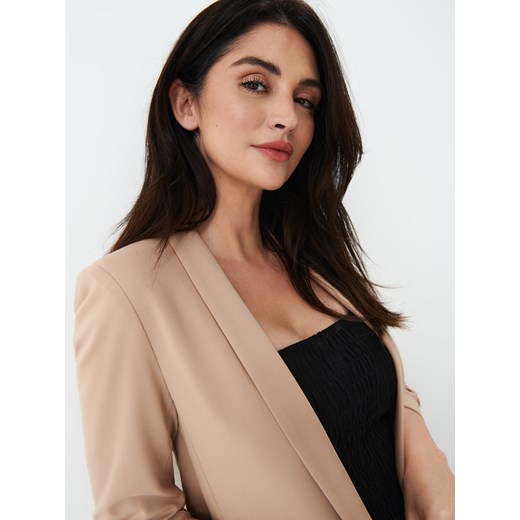 Mohito - Beżowa marynarka - Beżowy Mohito 40 Mohito