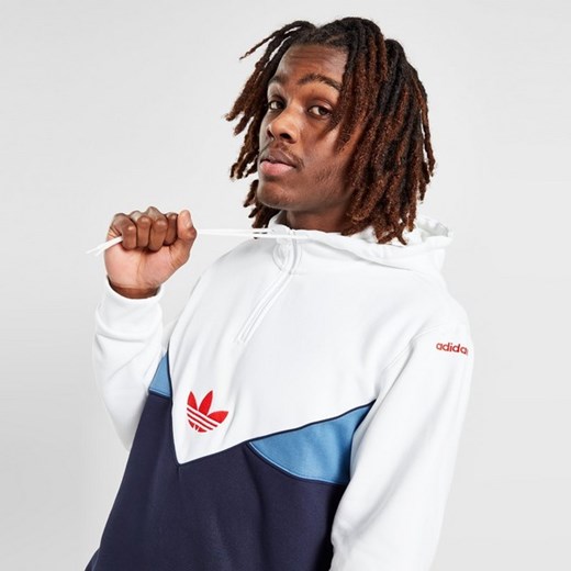 ADIDAS BLUZA CLRDO HZ WHT/NAVY SWEATSHIRT BIALY HY9245 L JD Sports 