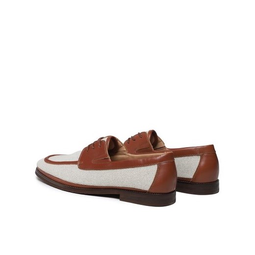 Mokasyny męskie Gino Rossi sznurowane casual 