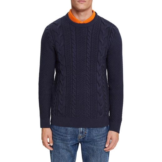 Sweter w kolorze granatowym Esprit L wyprzedaż Limango Polska