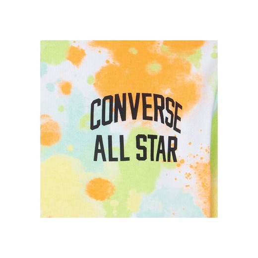 Bluza w kolorze zielono-pomarańczowym Converse 158-170 okazyjna cena Limango Polska
